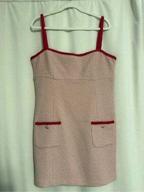 Amanda Uprichard Blush Pink Mini Dress